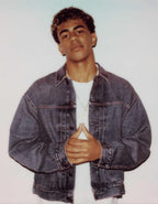 AE Relaxed Fit Denim Utility Jacket