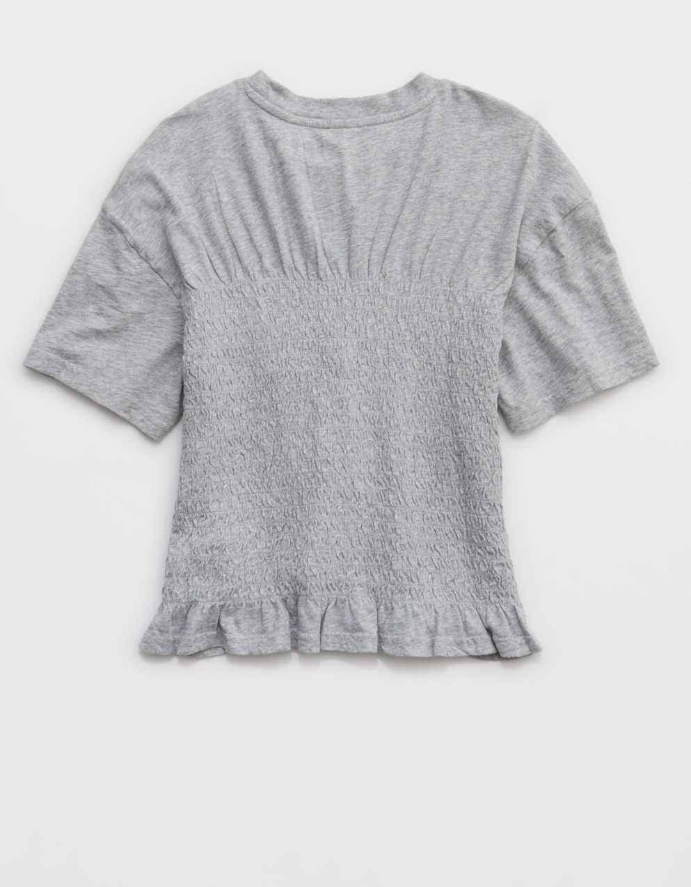 Aerie Smocked T-Shirt