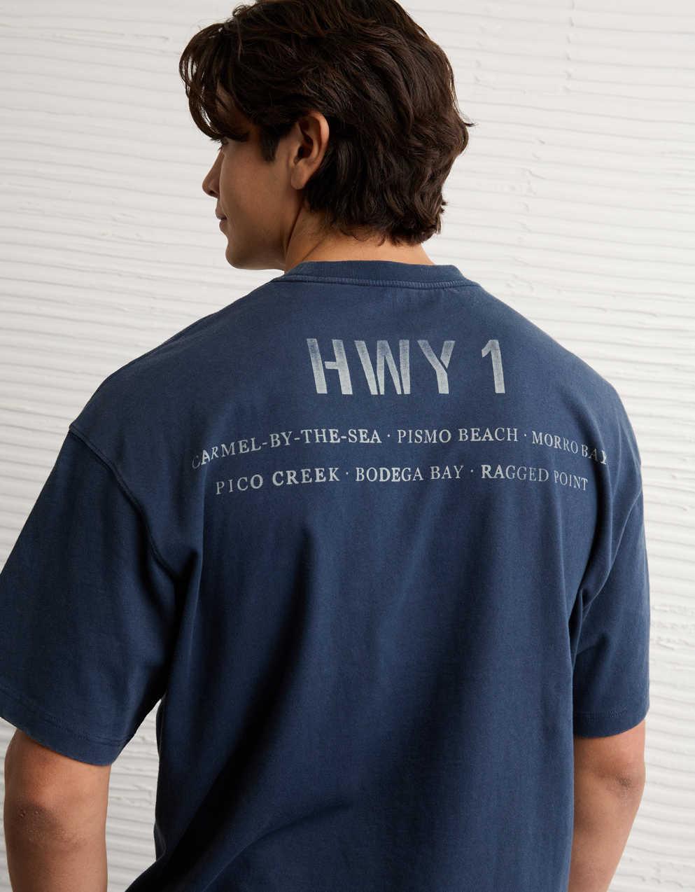 AE Boxy Fit Destination Graphic T-Shirt