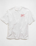 AE Boxy Fit Miller Beer Graphic T-Shirt
