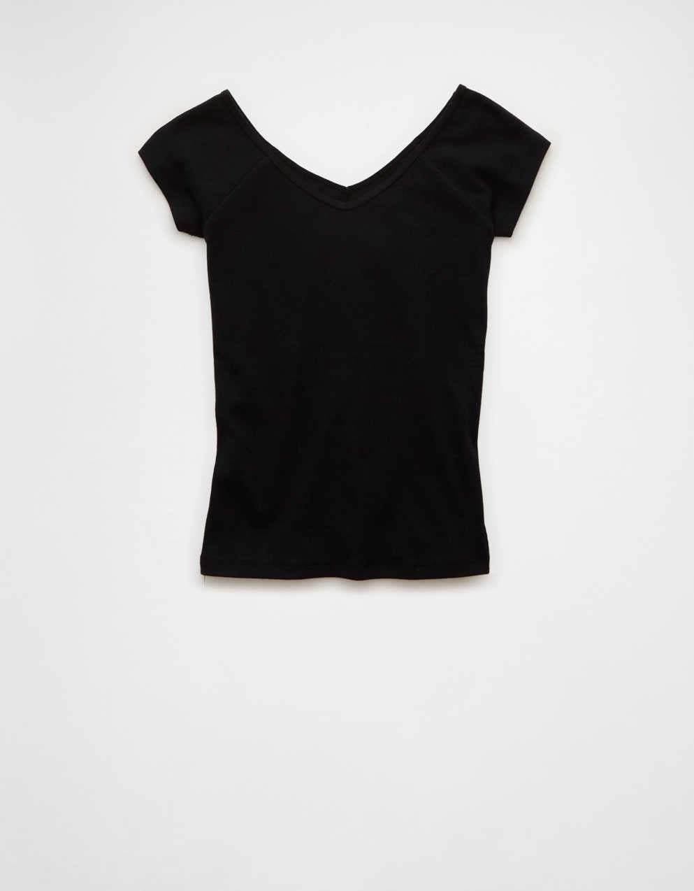 AE Saltwash V-Neck Baby Tee