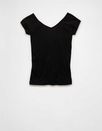 AE Saltwash V-Neck Baby Tee