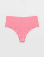 Superchill No Show Cotton Mid Rise Thong Underwear