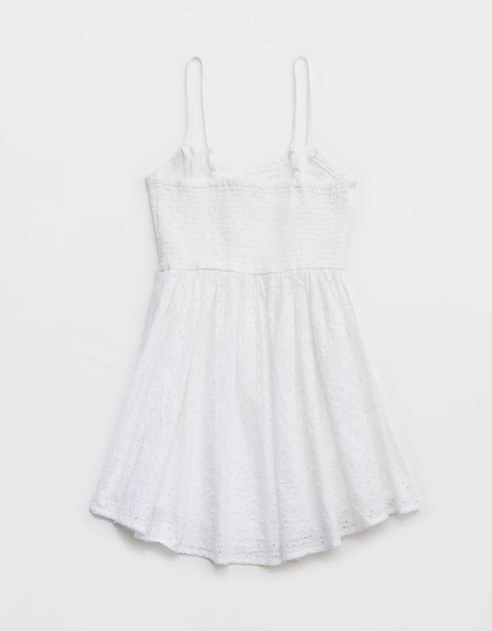 Aerie Eyelet Mini Dress