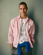 AE Relaxed Fit Poplin Button-Up Shirt