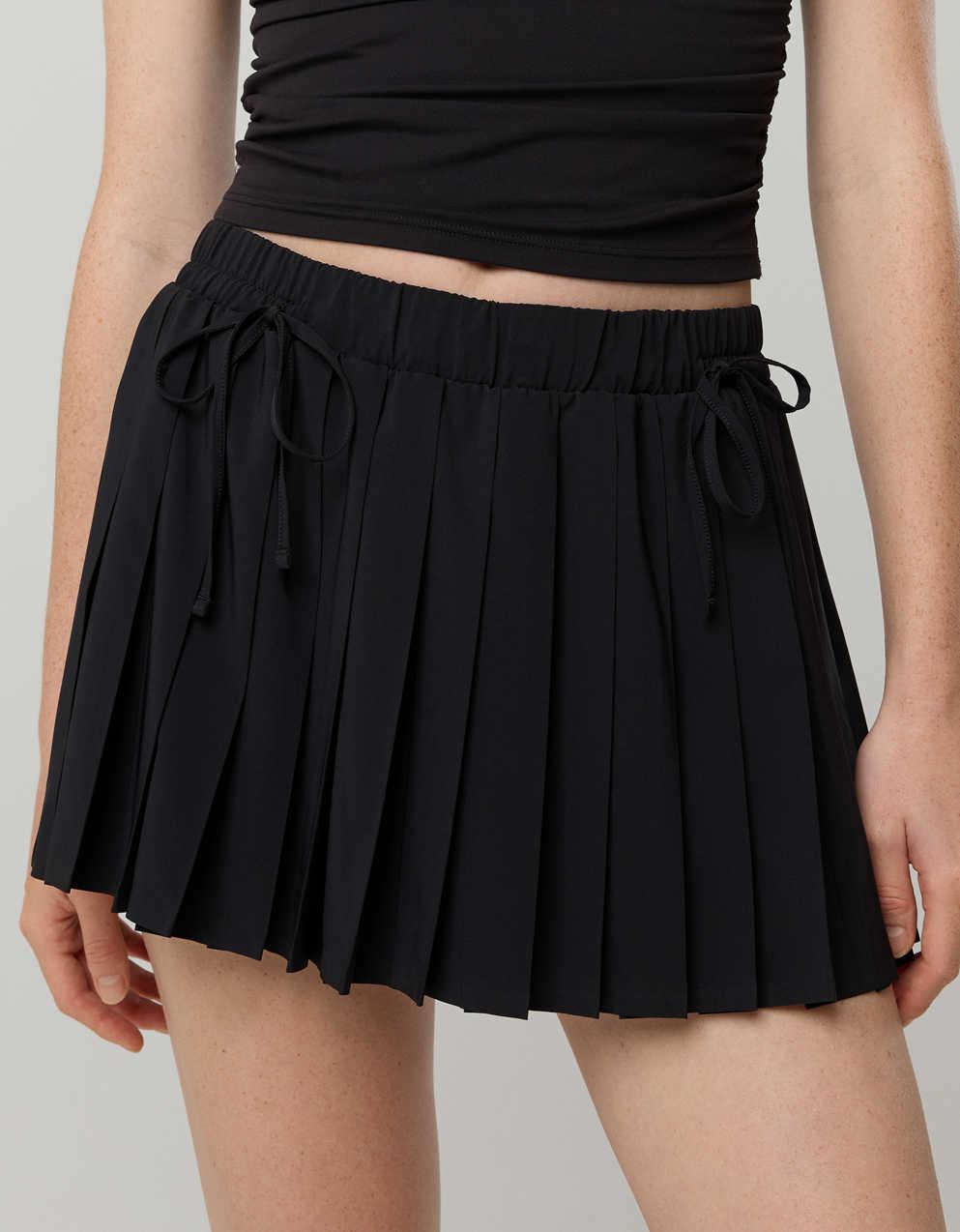 OFFLINE By Aerie Pleated Bow Skirt
