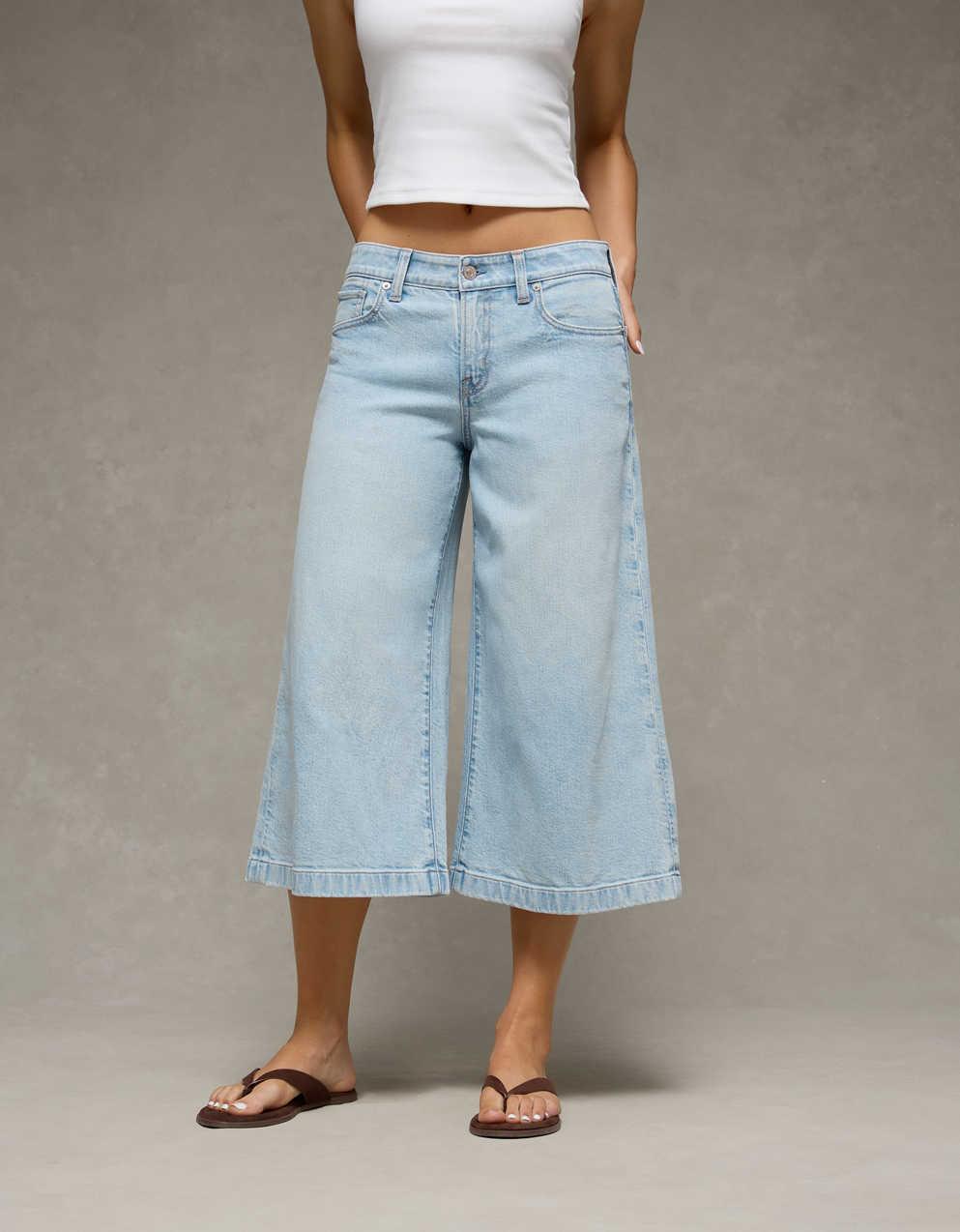 AE Mid-Rise Culotte Jean