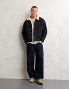 AE Sherpa Denim Jacket