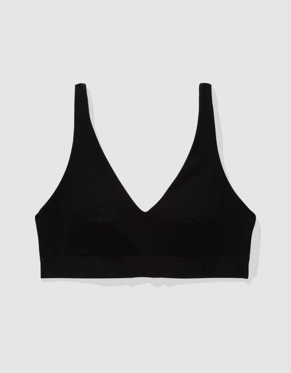 Superchill Cotton Padded Plunge Bralette