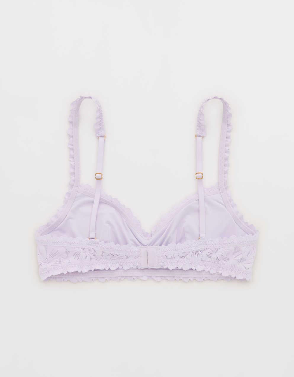 Show Off Rosey Lace Padded Scoop Bralette