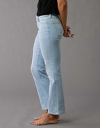 AE High-Waisted Kick Bootcut Crop Jean