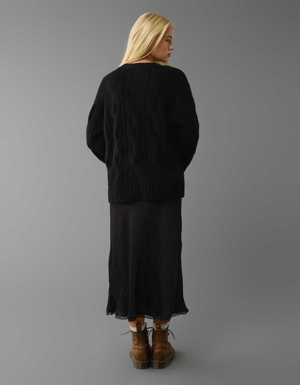 AE Whoa So Soft Cable Knit Sweater