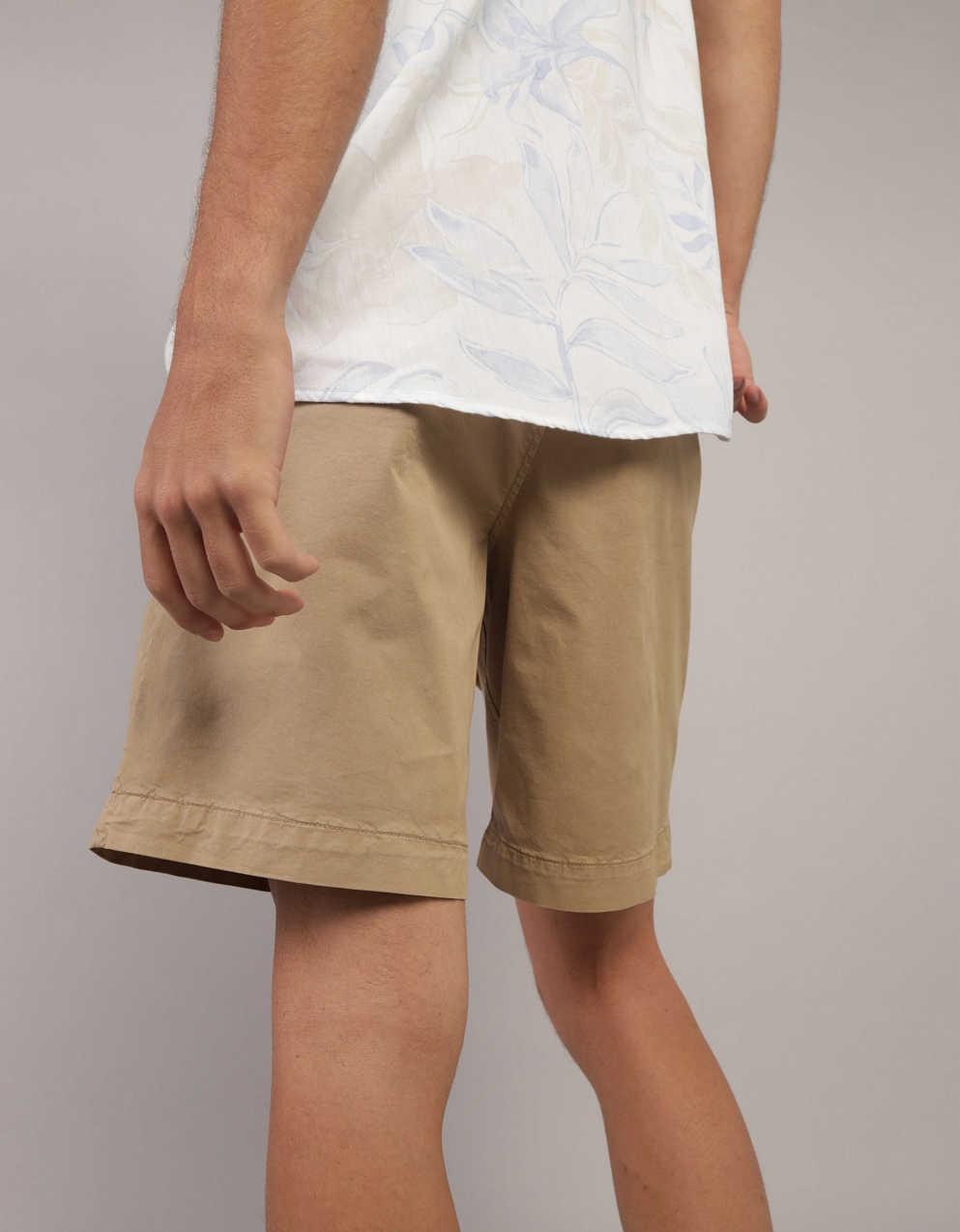 AE 9" Flex Khaki Short