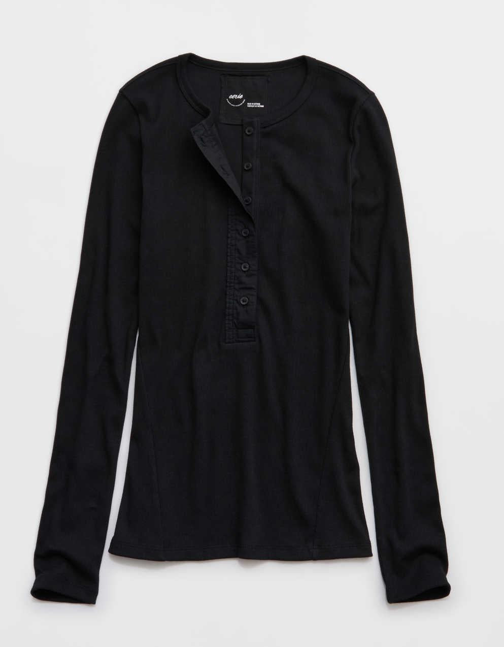 Aerie Essential Henley Layering T-Shirt