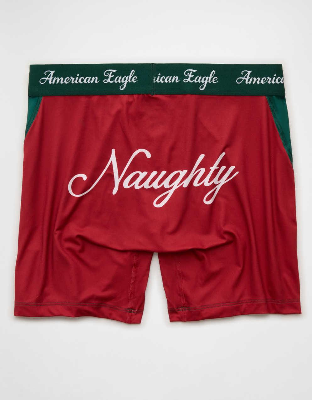 AEO Men's Christmas 6" Flex Boxer Brief