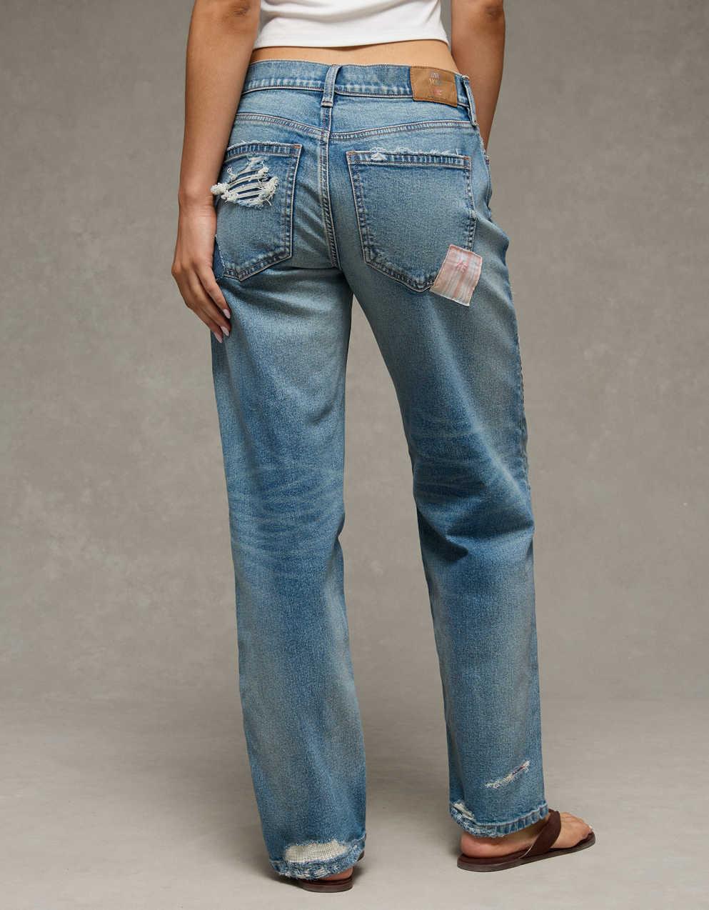 AE Pride Low-Rise Baggy Straight Jean