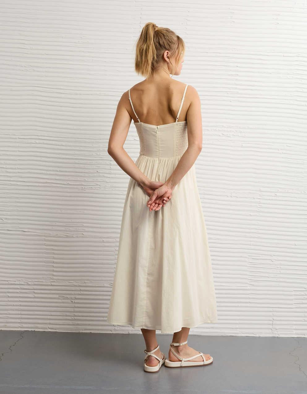 AE Bella Lace Inset Midi Dress