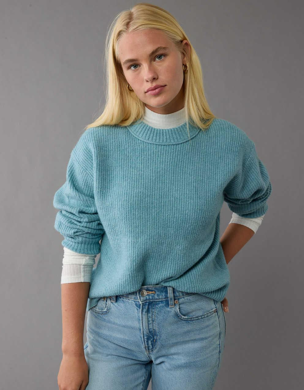 AE Whoa So Soft Crew Neck Sweater