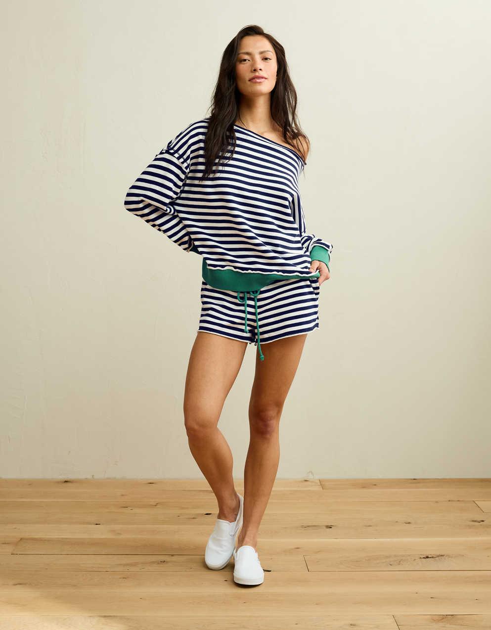 AE On a Roll Off-the-Shoulder Sweatshirt