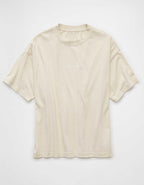 AE Laidback Luxe Heavyweight Oversized Logo Graphic T-Shirt