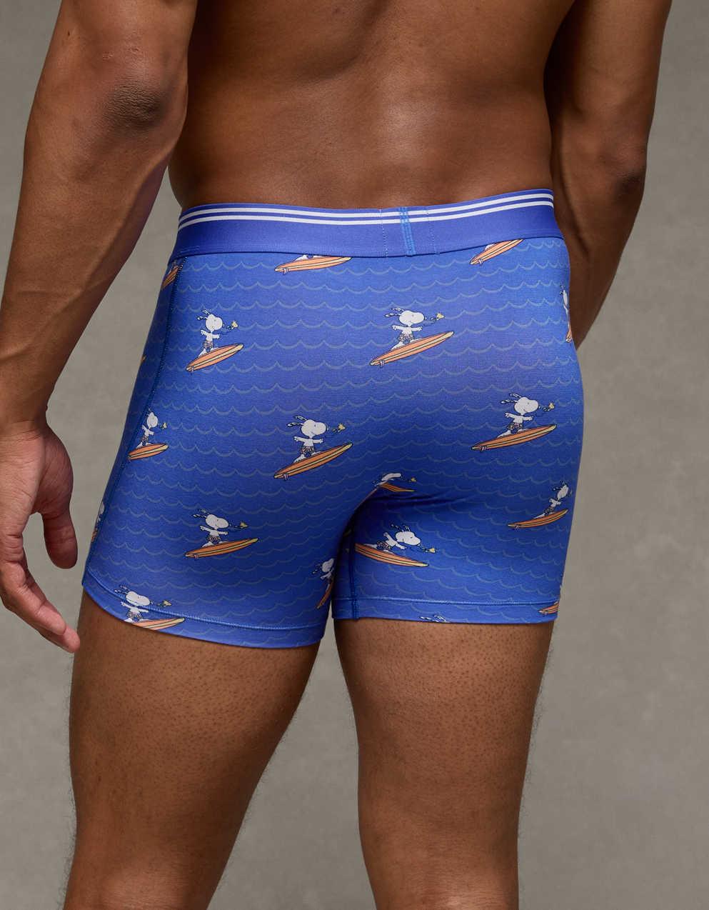 AEO Men's Snoopy 4.5" Ultra Soft Boxer Brief