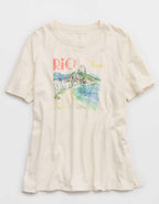 Aerie Oversized Crew Boyfriend T-Shirt