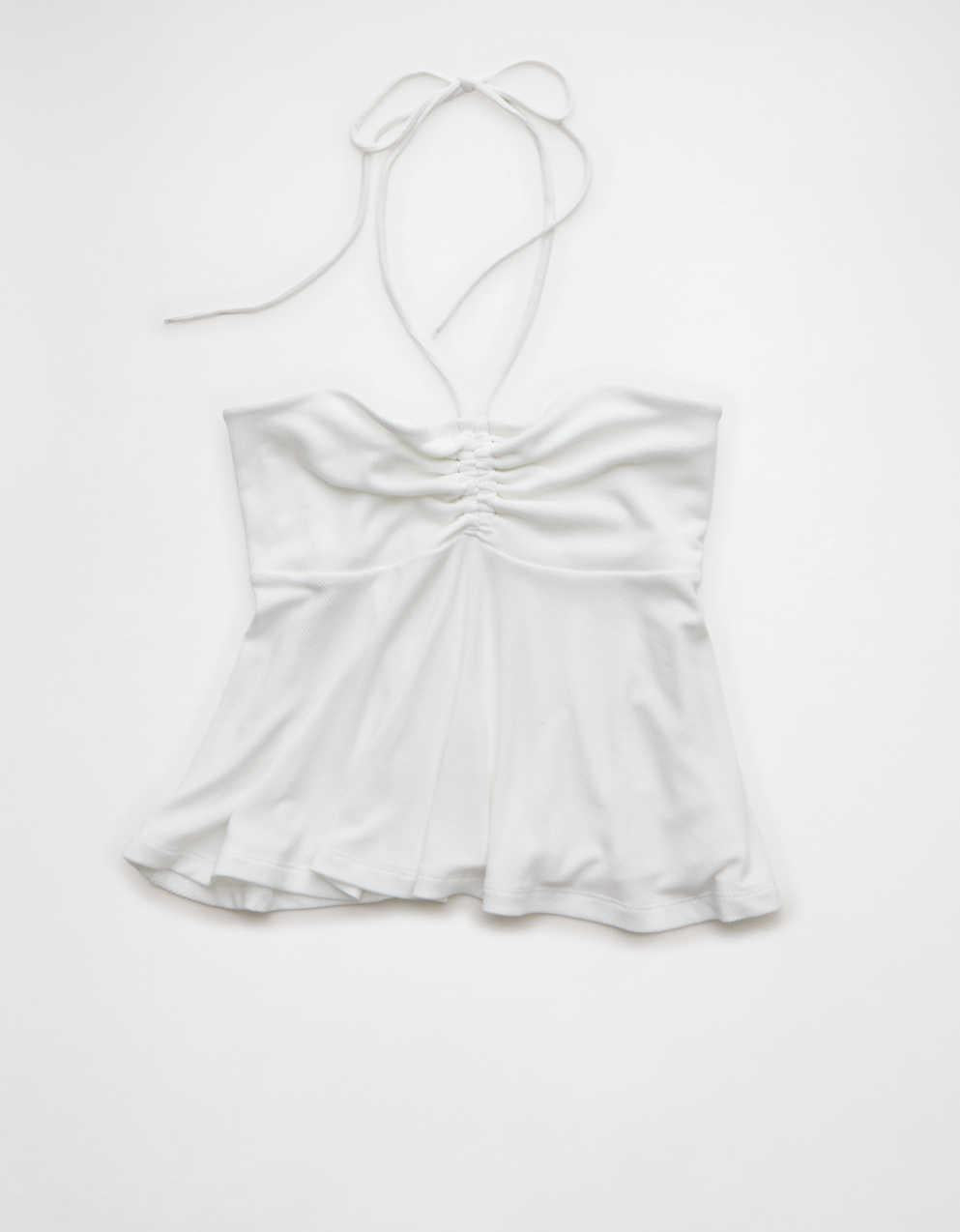 AE Soft & Sexy Halter Cinch Babydoll Top