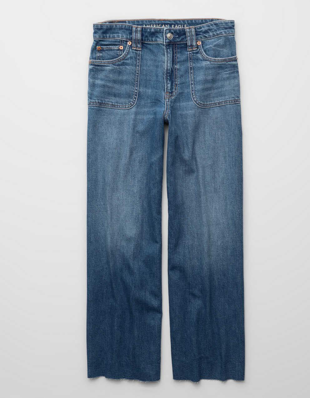 AE Super High-Waisted Ultra Wide-Leg Jean