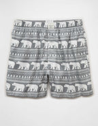 AEO Polar Bears Flannel Pocket Boxer