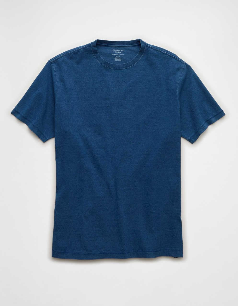AE Standard Fit Indigo T-Shirt
