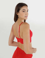 Show Off Rosey Lace Padded Plunge Bralette