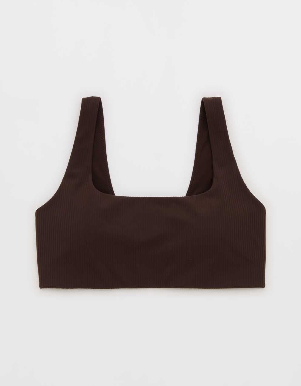OFFLINE By Aerie Real Me XTRA Ribbed Classic Sports Bra
