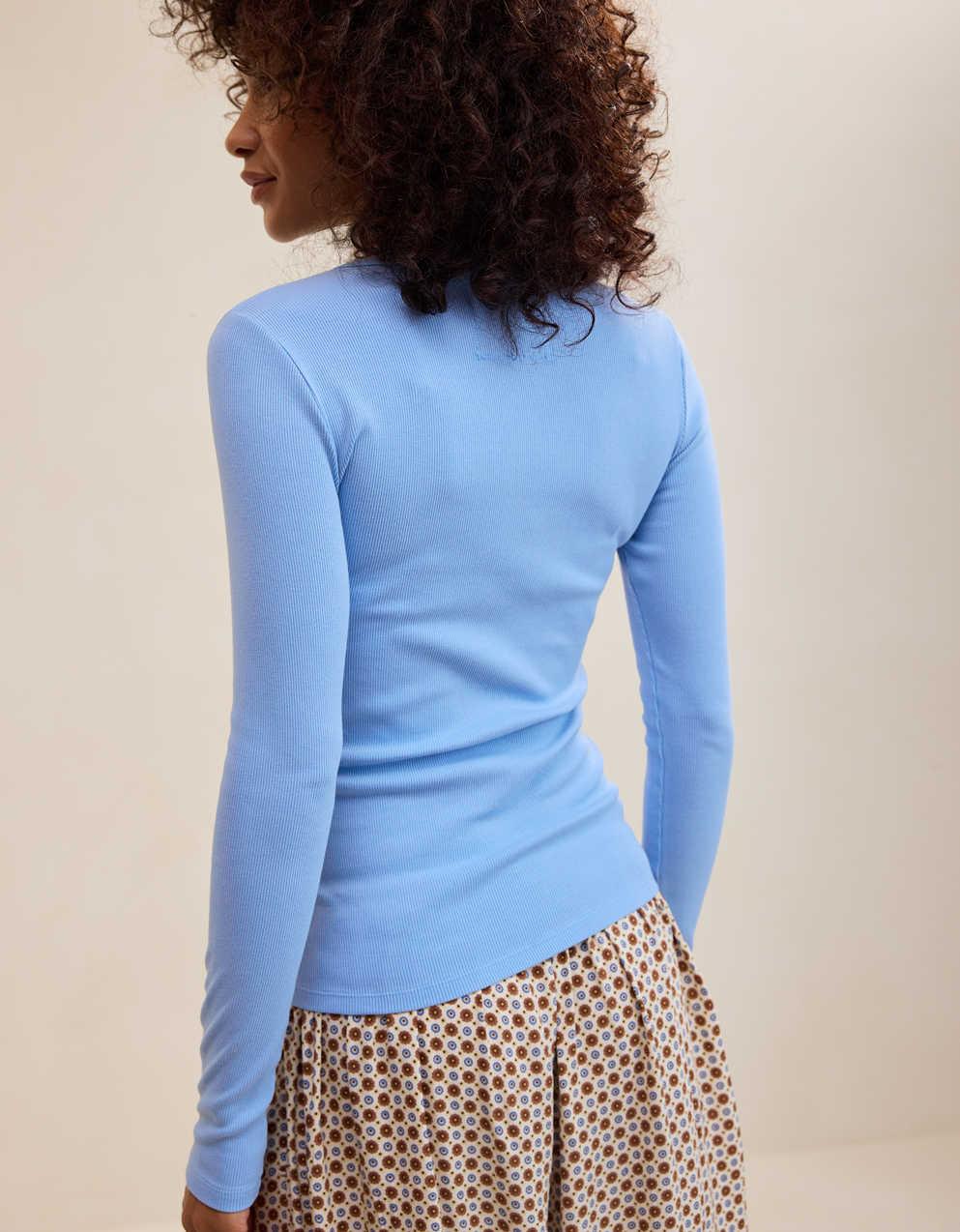 Aerie Essential Henley Layering T-Shirt