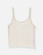 AE Cropped Crochet Tank Top