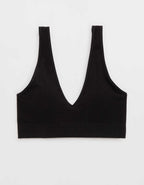 Superchill Cotton Seamless Plunge Bralette