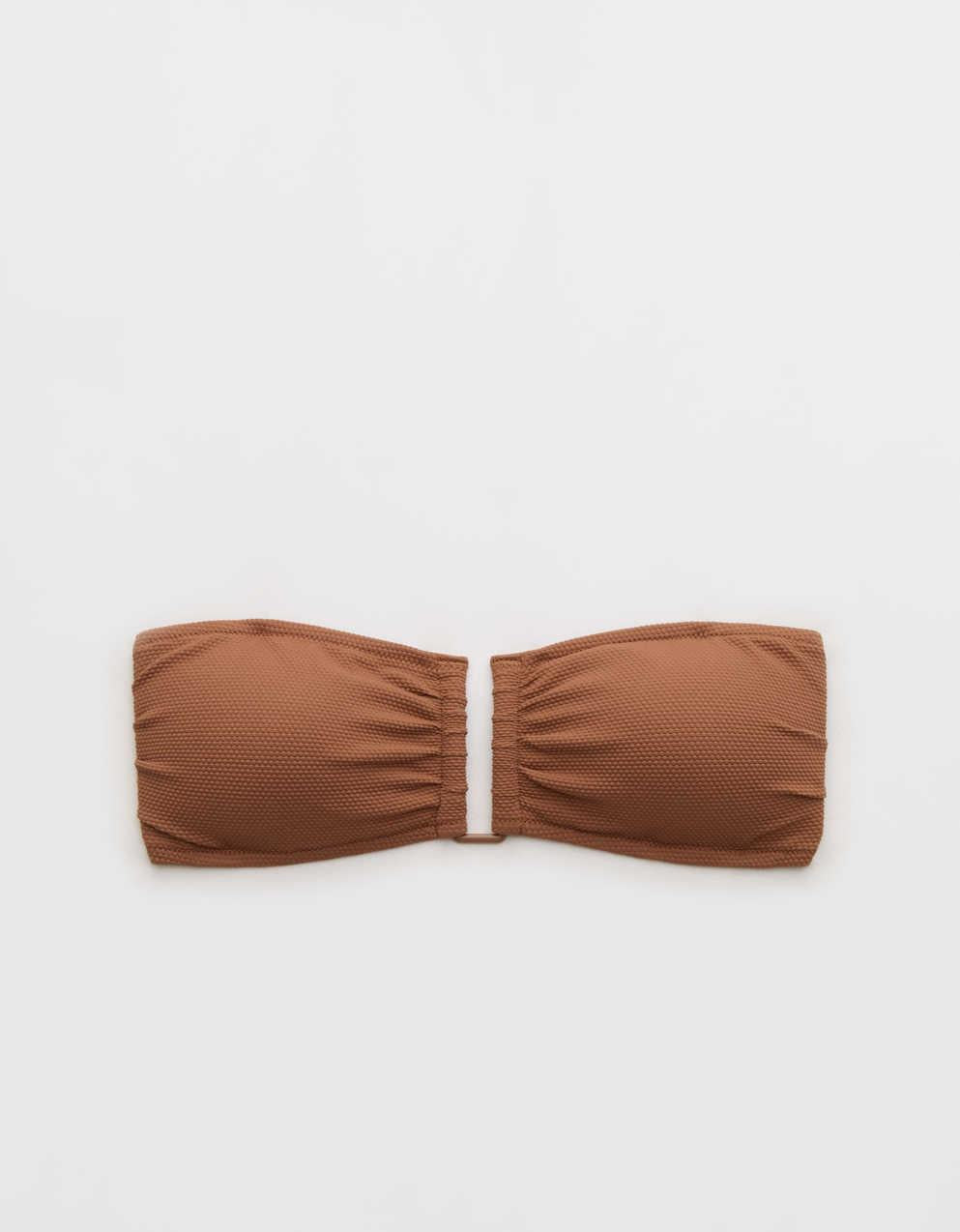 Aerie Pique Bandeau Bikini Top