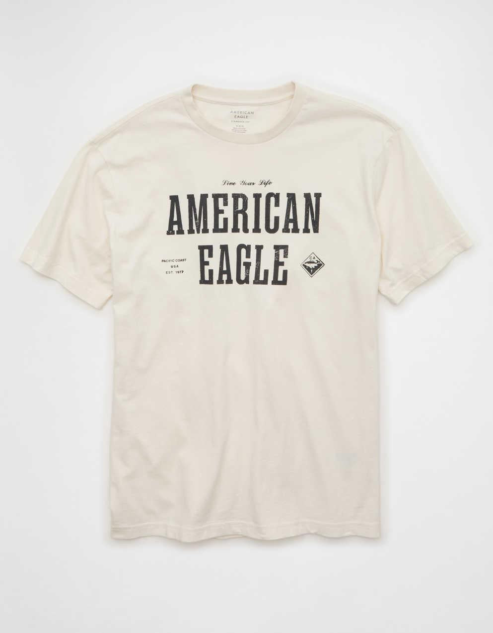 AE Standard Fit Graphic Logo T-Shirt