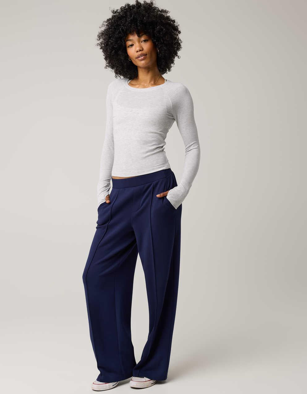 OFFLINE By Aerie Thumbs Up Fitted Ribbed T-Shirt