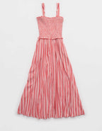 Aerie At The Barre Smocked Dress