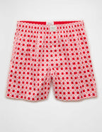 AEO Plaid Stretch Lounge Boxer Short