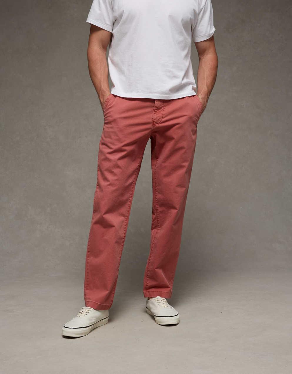 AE Flex Original Straight Lived-In Khaki Pant