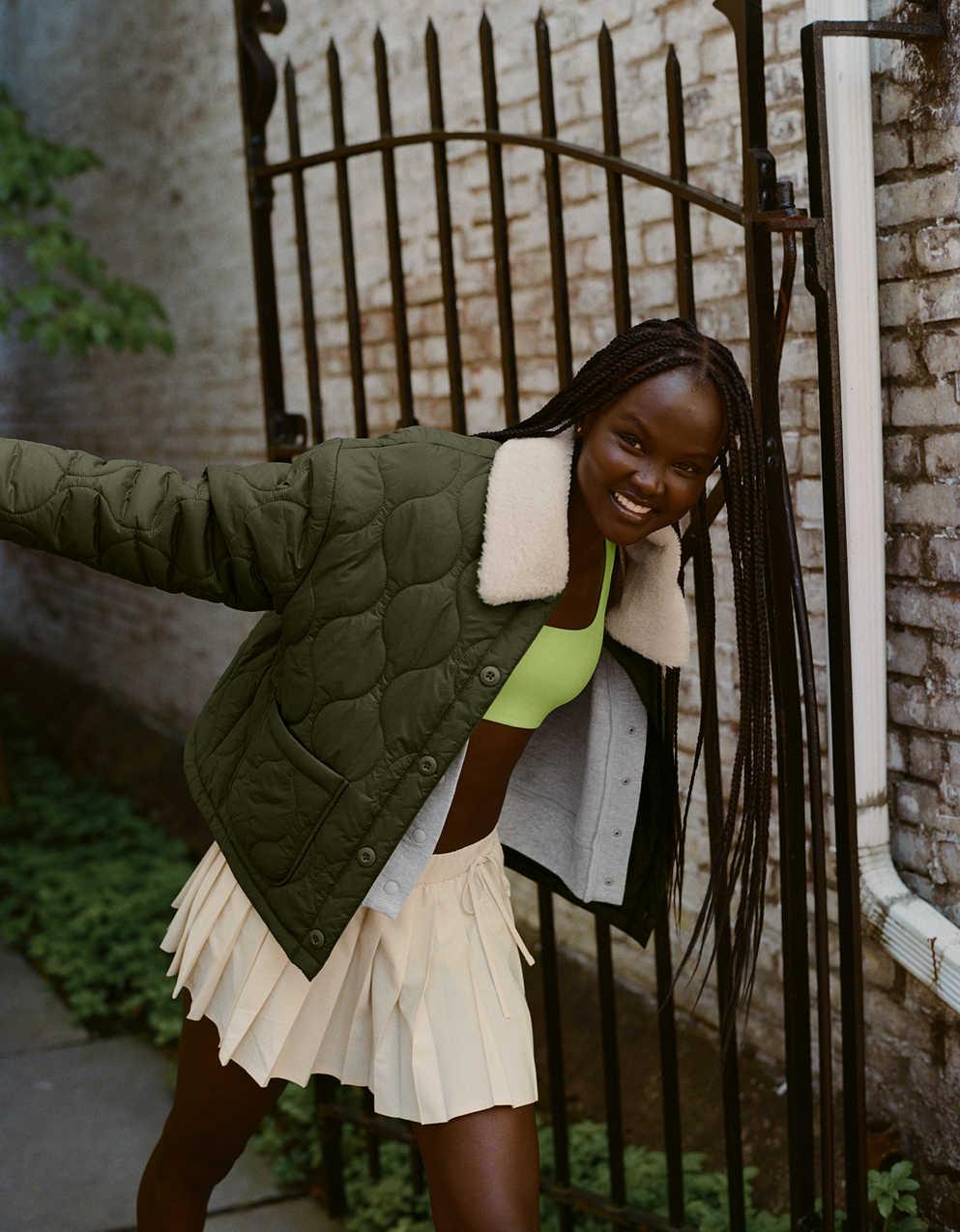 OFFLINE By Aerie Quilted Chore Jacket