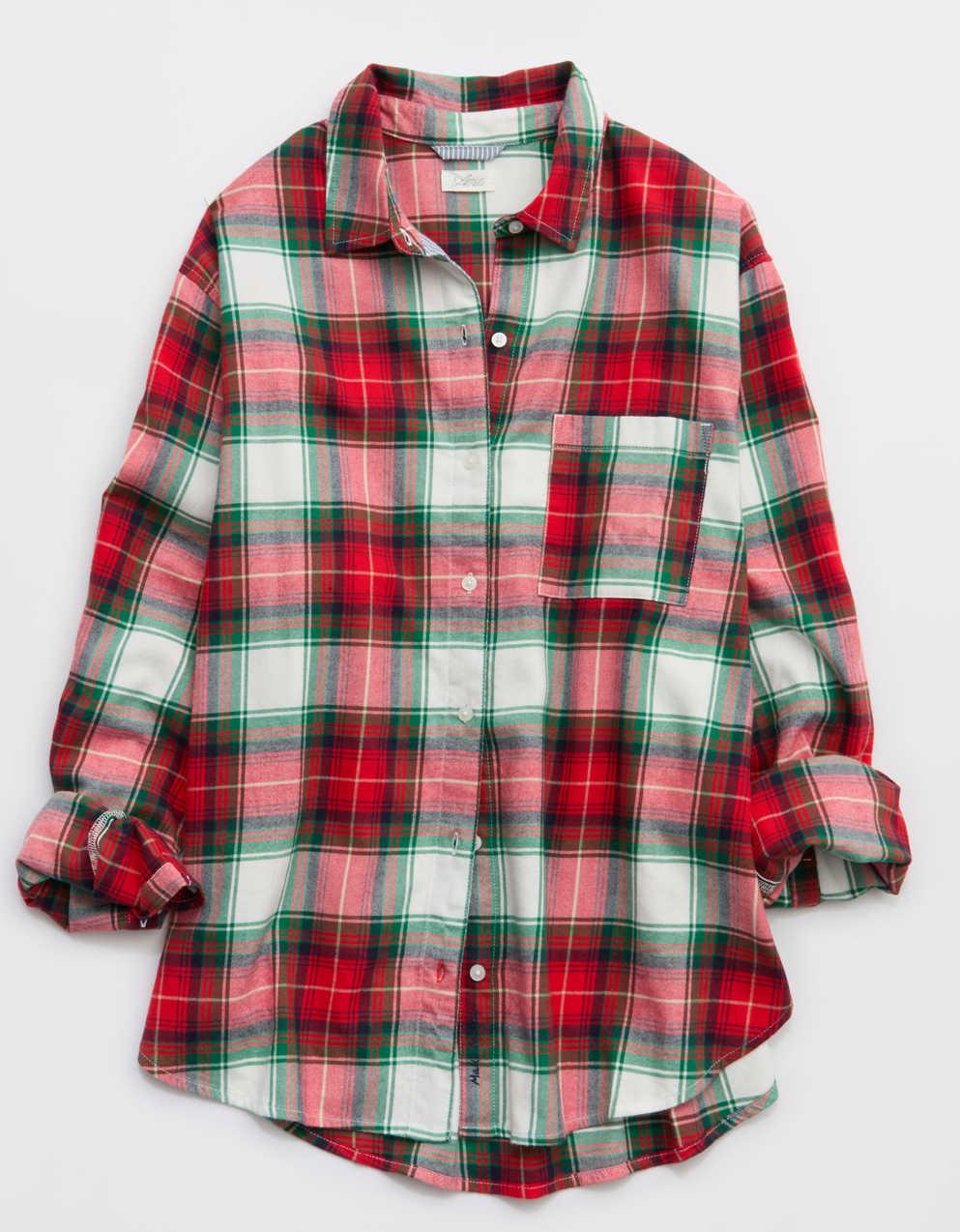 Aerie Flannel Pajama Shirt