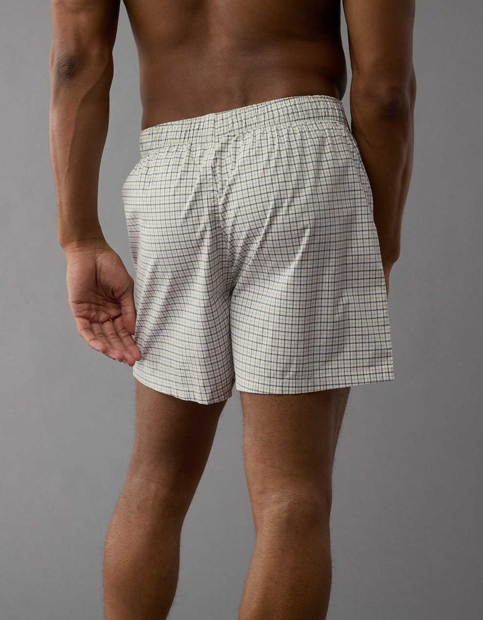 AEO Stretch Plaid Classic Boxer Short
