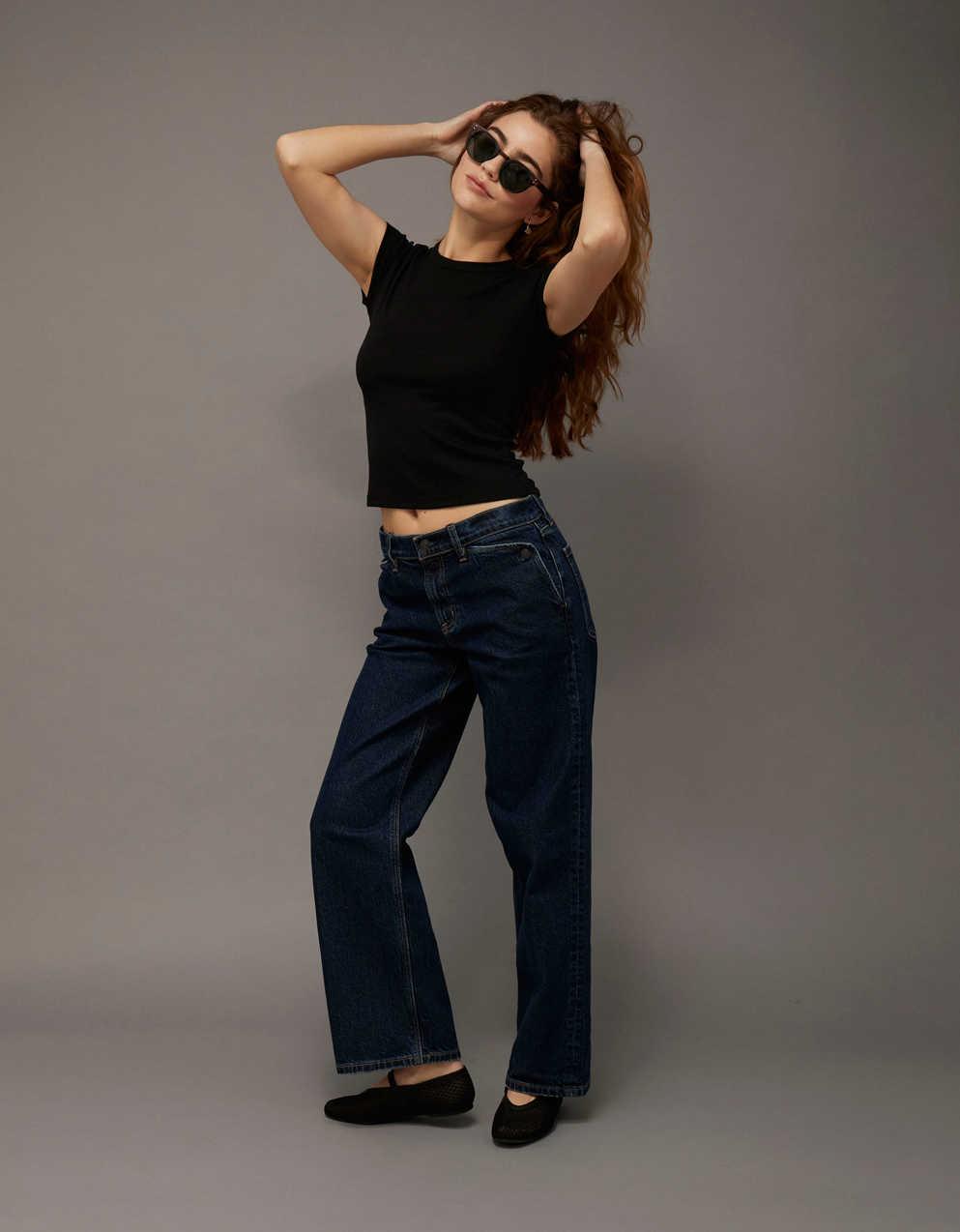 AE High-Waisted Stovepipe Jean