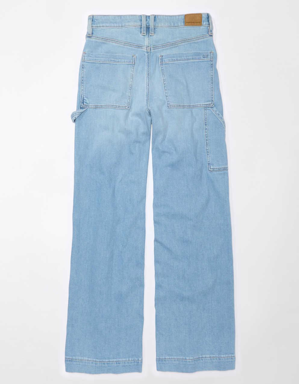 AE Super High-Waisted Baggy Wide-Leg Jean