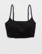 Aerie Ribbed Scoop Longline Bikini Top