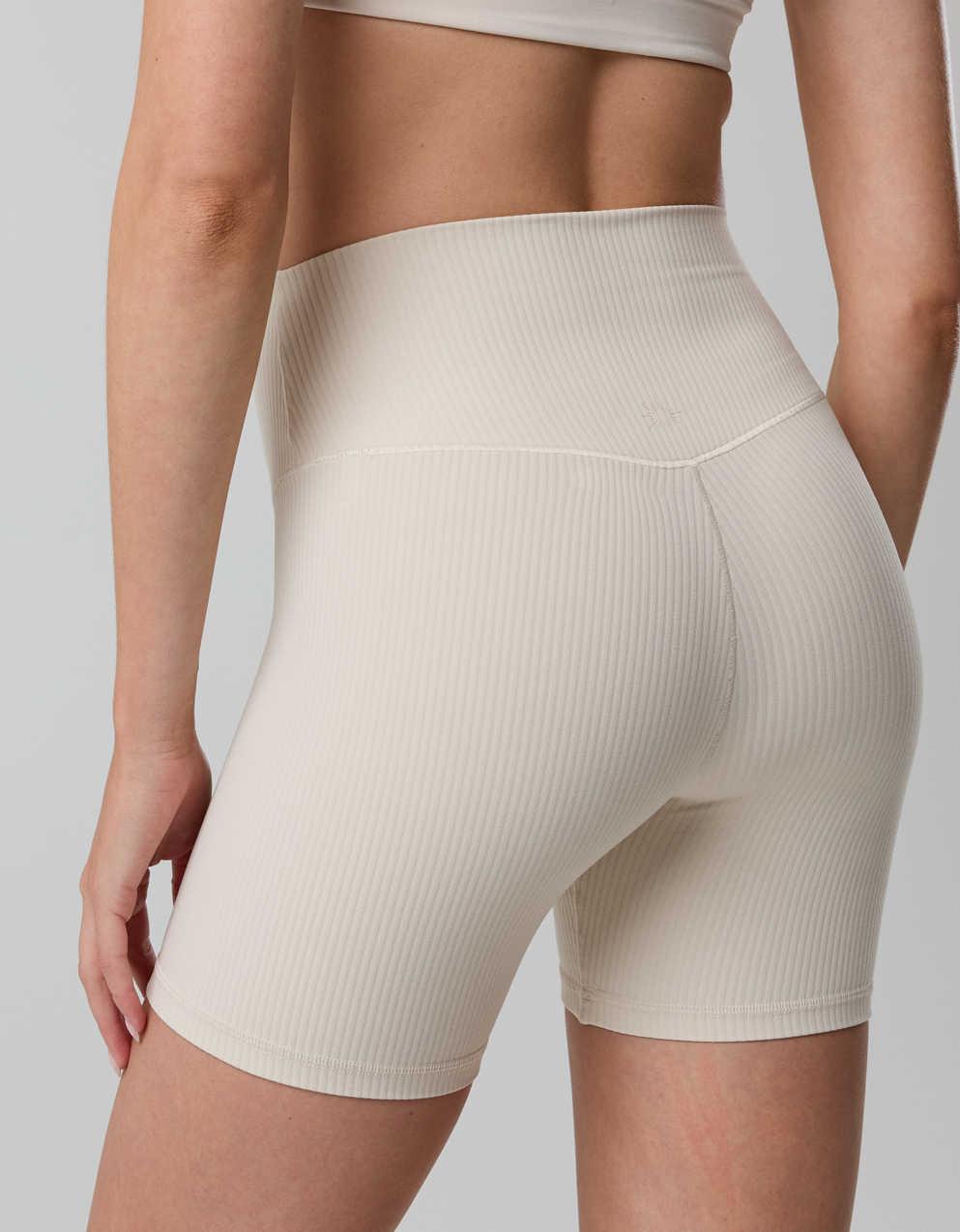 OFFLINE By Aerie Real Me XTRA Ribbed High Waisted 5" Bike Short