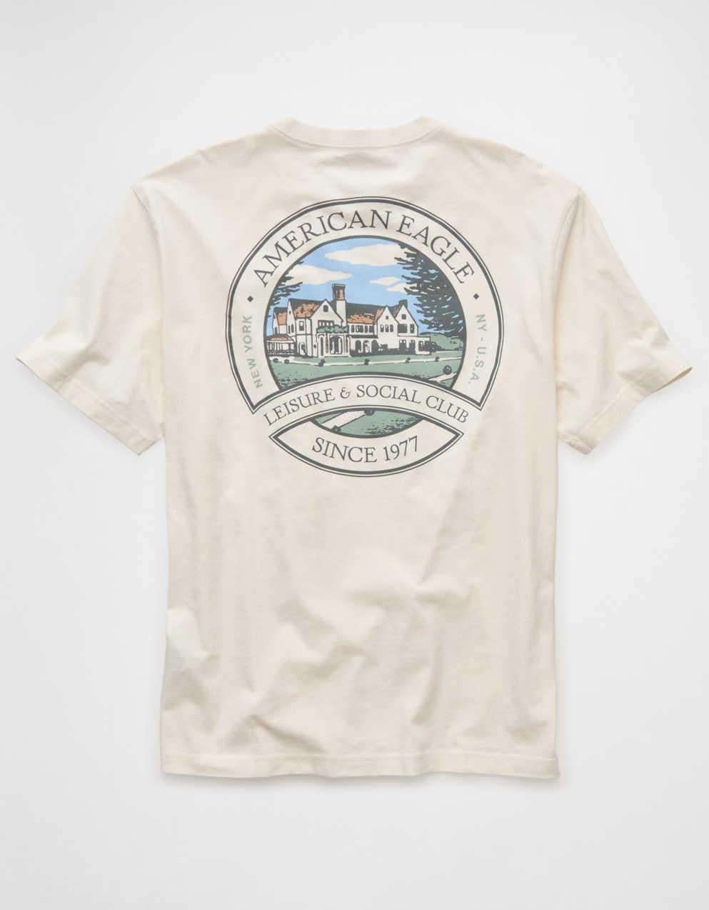 AE Standard Fit Logo Graphic T-Shirt