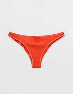 Aerie Ribbed Happy Cheeks Bikini Bottom